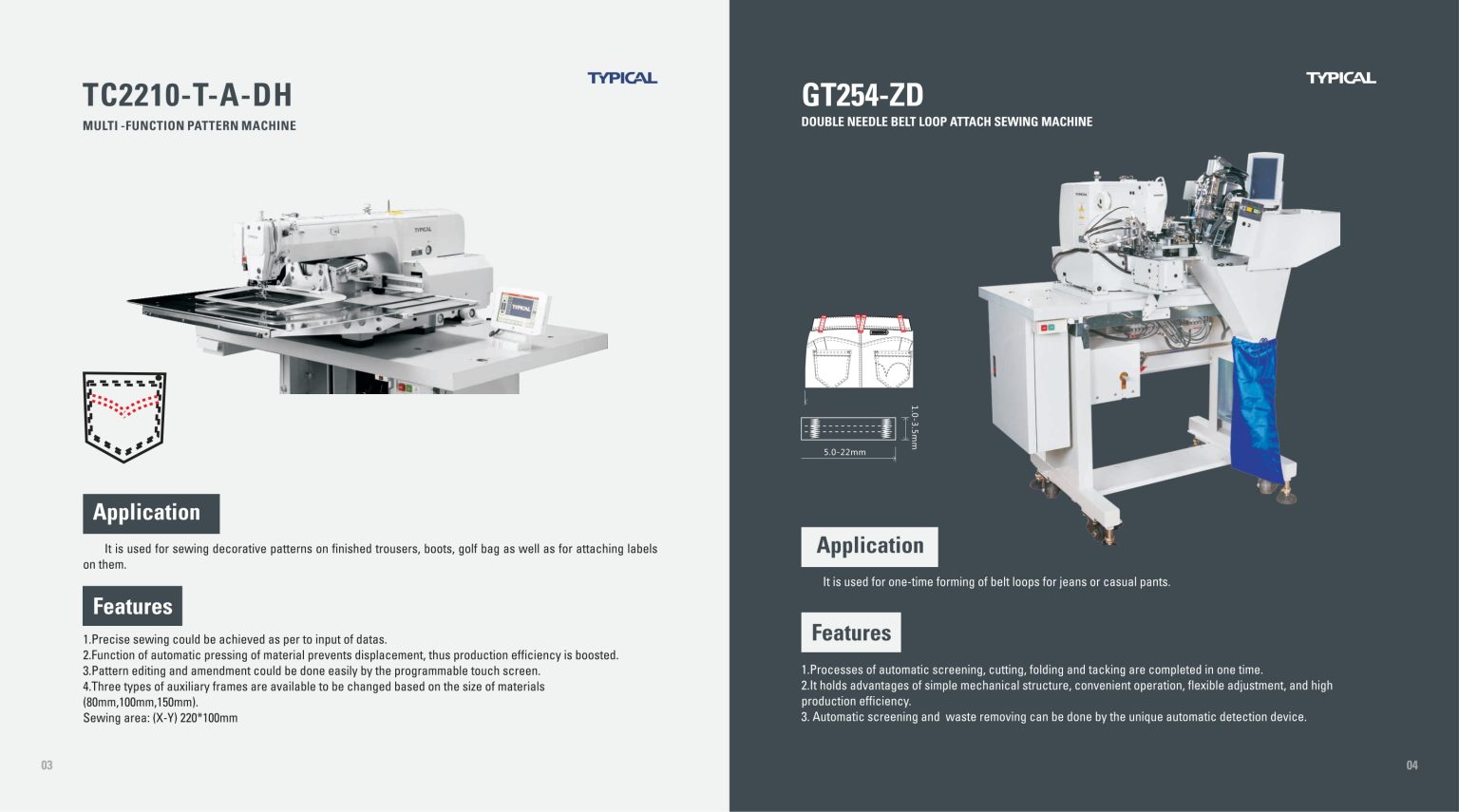 Typical Sewing Machine Techno Gen Apparel Machinery Co. Pvt Ltd.